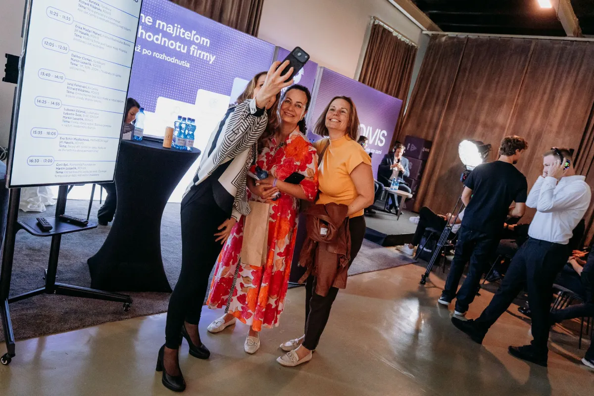 Zákulisie ROIVIS silent stage na podujatí Forbes × Cicman